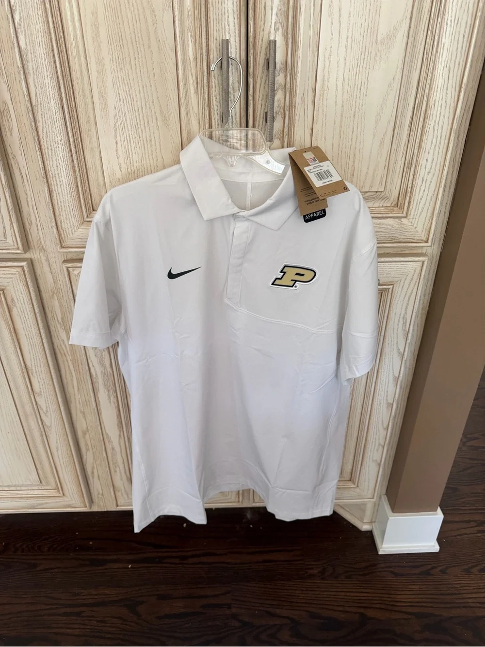 Nike Purdue Boilermakers Woven Polo